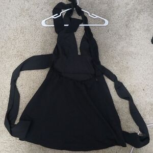 Black Halter Dress
